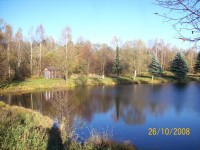 Jezero na Bobrovníku - zrcadlení