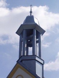 kolná: detail zvonice