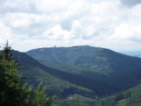 Hostýnské vrchy-pohled z Kyčery na Hostýn