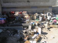 "Recyklační dvůr" v Marseille