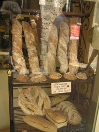 Chleba v místním pekařství