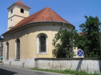 Kostel Jana Nepomuckého: Za starým špitálem na Špitálním náměstí