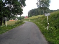 Heřmanice: Příjezd od Koburku a Lančkrouna