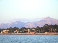 Pobřeží ostrova u Alcúdie