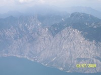 Pohled z Monte Altissima 2079 m.n.m.
