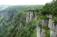 Stěny Labského dolu