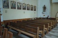 interiér kostela sv. Mikuláše v Ostravě-Porubě