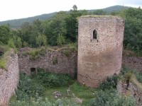 Valdek - zřícenina hradu v Brdech