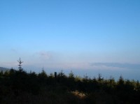 Sušina: Pohled ze Sušiny směrem k Rychlebským horám