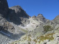 Východná Vysoká, sedlo Prielom a Divá veža