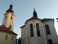 kostel sv. Mikuláše a zvonice v Dobřanech