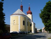 Bohuňovice: Kostel sv. Jana Křtitele