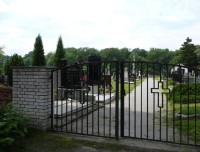 Hnojice: Brána hřbitova