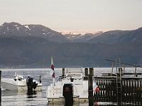 Hardangerfjord, kemp v městečku Oystesse 05