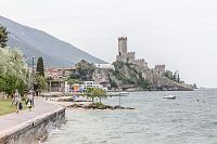 005 Jezero Lago di Garda, zámek Castello Scaligero di Malcesine