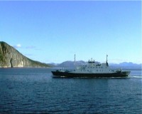 Trajektem přes Tysfjord