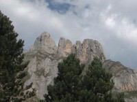 Fuente Dé - štíty pohoří Picos de Europa od lanovky
