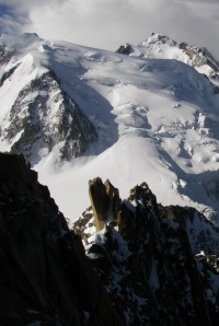 Pohled z Aiquile du Midi, 3842 m