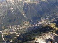 Pohled z Aiquile du Midi - Chamonix ze 3000 m