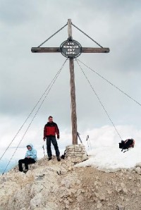 vrchol Dürrensteinu-2839m
