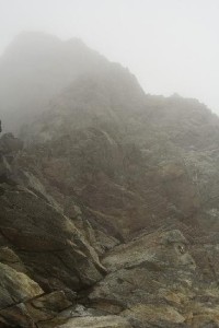skalni vysvih ( III.UIAA ), vyska 3970 m