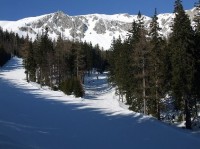 VEITSCH ALPE - přechod náhorní plošiny na sněžnicích