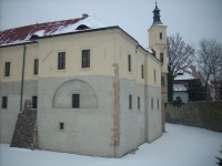 Zámek Roztoky-výška hladina Vltavy