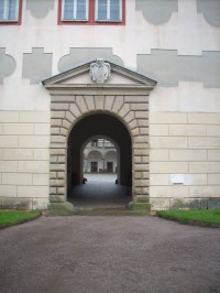 zámek Opočno -vstupní brána