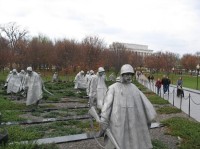 Korean War Memorial - 2: Památník věnovaný válce v Korei