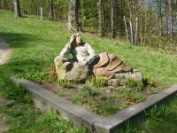 Jiřetín pod Jedlovou-sochy na Křížovém vrchu(1)
