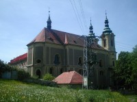 Pohled na klášterní komplex od severu