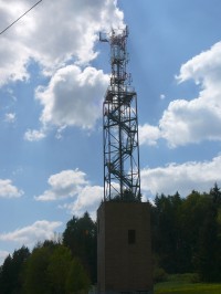 telekom.věž s rozhlednou  Zuberský Kopec u Trhové Kamenice
