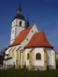 Kostel Narození svatého Jana Křtitele - ve Staré Vsi nad Ondřejnicí 