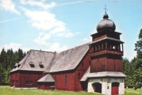 Svätý Kríž - dřevěný artikulární evangelický kostel