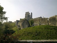 hrad Corfe Castle