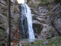 vodopád na potoku Lahmbach