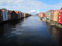 procházka po Trondheimu