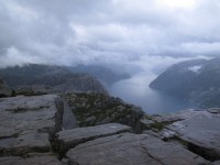 pohled na Lysefjord