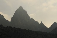 Peaks of Mt Kenya