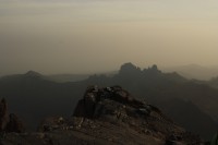 View from the to of Mount Kenya