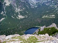 Popradské pleso z Ostrvy