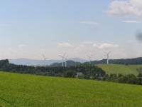 Větrná elektrárna Ostružná - 31.7.2006