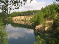 Horní Cerekev - zatopený lom