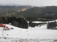 Sjezdovka pod vrchem Soláň - 3.3.2011