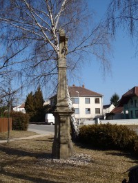 Barokní kříž v Sivicích - 17.3.2012