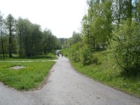 Napojení na Santiniho cyklo a inline trasu - 5.5.2012