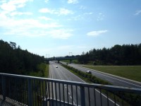 Most přes dálnici D1 u Poříčan - 16.6.2012