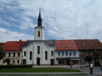 Evangelický kostel na Masarykově náměstí v Třebechovicích pod Orebem - 17.6.2012