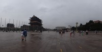 Peking panorama nám. Nebeského klidu s Přední branou