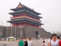 Peking Přední brána na nám Nebeského klidu